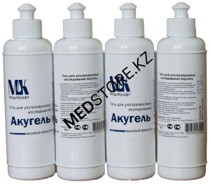 Гель для УЗИ «Акугель» высокой вязкости, бесцветный, 0,25 кг