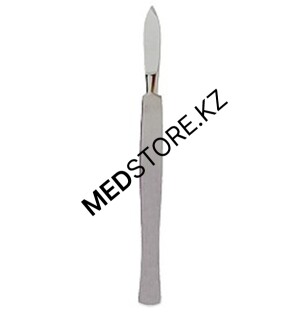 Скальпель остроконечный средний Со 150*40 (Со-4)
