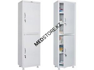 Шкаф медицинский одностворчатый МД 1 1657/SS