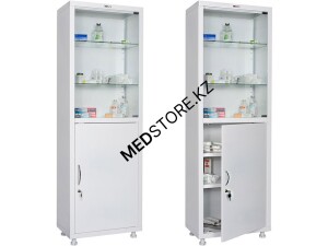 Шкаф медицинский одностворчатый МД 1 1657/SG