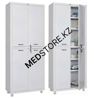 Шкаф медицинский двустворчатый МД 2 1670/SS