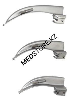 Ларингоскопы для экстренной медицины серии ЛЭМ-02/Л лампочные  детские (рукоять+4 клинка)