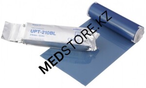 Бумага для видеопринтеров UPT-210BL (прозрачная синяя термопленка), 210мм*12,5м (Sony, Япония)