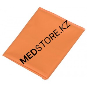 Клеенка подкладная с ПВХ покрытием 1,0 м х 25 м  -  цвет: оранжевый