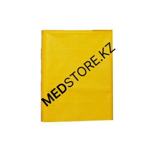 Клеенка подкладная с ПВХ покрытием 1,0 м х 25 м  -  цвет: жёлтый