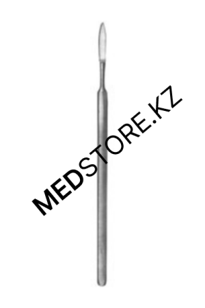Со-3 Скальпель глазной остроконечный средний СО 130х20, 08.0011.06