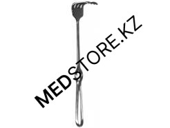 К-25 Крючок хирургический острый четырехзубый N 2