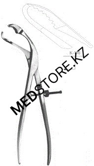 Костодержатель изогнутый, 264 мм, 28.1090.02