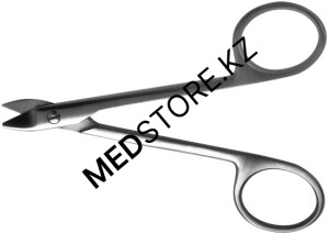 Н-291 Ножници для коронок вертикально-изогнутые, 160мм