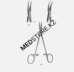 Зажим кровоостанавливающий прямой типа «Москит» 150 мм