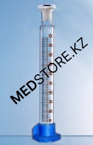 Цилиндр 2а мерный с пластмассовой пробкой 2а-100-2