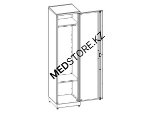 Шкаф медицинский МШ-1-03