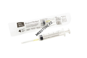 Шприц &quot;Bioject&quot; Budget 20 мл с игл 20Gх 1 1/2&quot;