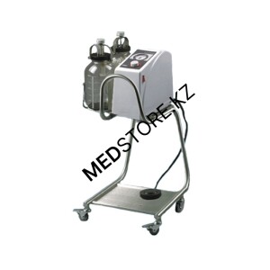 Отсасыватель медицинский В-100 (45 л) с педалью и тележкой