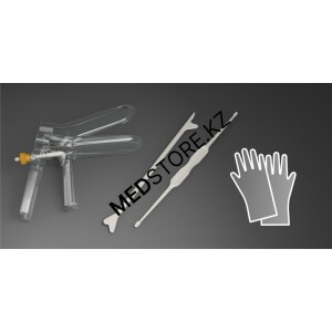 Набор гинек.Biocare Gynaecological Budget,тип 4 (ложка Фолькмана,шпатель Эйра) рM,стер,однокр.прим.