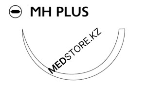 Викрил фиолетовый M3.5 (0) 75 см игла колющая MH PLUS, W9141