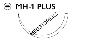 Викрил фиолетовый M2 (3/0) 75см игла колющая MH-1 Plus, W9130