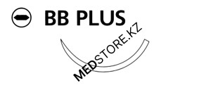 Викрил фиолетовый М1.5 (4/0) 45см игла колющая BB-Plus, W9074