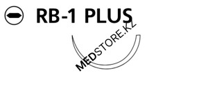 Викрил фиолетовый М1 (5/0) 75см игла колющая  RB-1 Plus, W9105