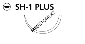 Викрил Плюс фиолетовый М2 (3/0) 70 см игла колющая SH-1 PLUS, VCP311H