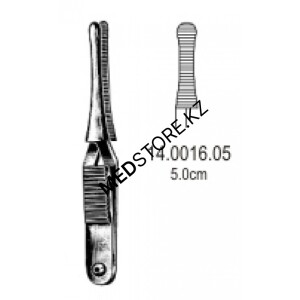 Зажим для временной остановки кровотока типа «Бульдог» 5 см, 14.0016.05