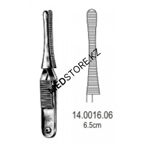 Зажим для временной остановки кровотока типа «Бульдог» 6 см, 14.0016.06