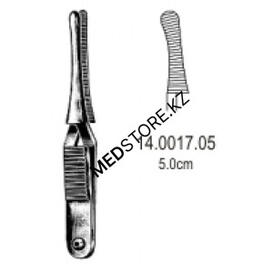 Зажим для временной остановки кровотока типа «Бульдог» 5 см, 14.0017.05