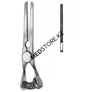 Зажим для временной остановки кровотока типа «Бульдог» 6,8 см