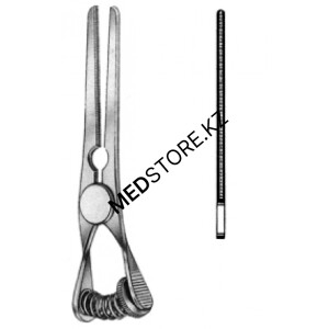 Зажим для временной остановки кровотока типа «Бульдог» 8,5 см