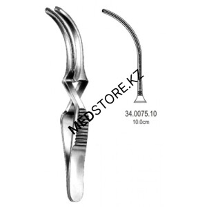 Зажим для временной остановки кровотока типа «Бульдог» 10 см, 34.0075.10