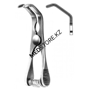 Зажим для временной остановки кровотока типа «Бульдог» 10 см