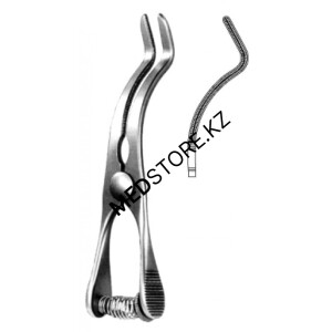 Зажим для временной остановки кровотока типа «Бульдог» 9 см