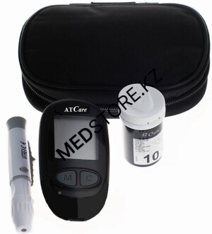Экспресс анализатор, глюкометр AT Care