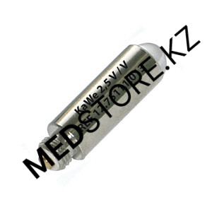 Лампа вакуумная 2,5V для отоскопов KaWe Eurolight C, Combilight C, Piccolight С, 12.75111.013