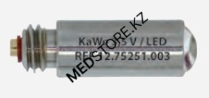 LED-лампа повышенной яркости на рукояти ларингоскопа KaWe FO 3,5V,12.75251.003