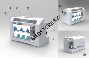 Аппарат ИВЛ РИТМ 100 &quot;ТМТ&quot; (портативный) (с поверкой)