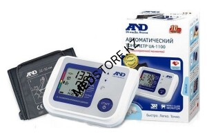 Технологичный и удобный в использовании автоматический тонометр UA-1100 от AND (пр-ль Япония )