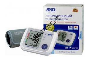Автоматический тонометр для всей семьи UA-1200 от AND (пр-ль Япония)