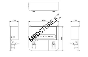 XCN5 extreme небулайзер настенного типа (Chammed Co,.LTD, Южная Корея)