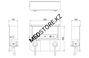 XCS3 extreme инфракрасный облучатель настенного типа(Chammed Co,.LTD, Южная Корея)