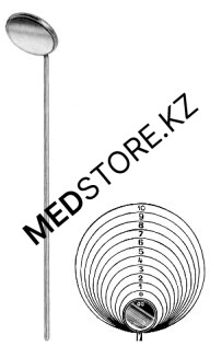 Зеркало гортанное без ручки, 22 мм, 50.0463.22