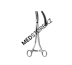 Зажим кровоостанавливающий прямой для глубоких полостей детский № 2 225 мм, 14.0471.02