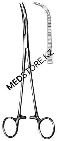 Диссектор с изогнутыми ручками, с кремальерой, № 2, 210 мм, 14.0354.01