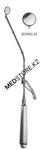 Зеркало стоматологическое с ручкой, 50.0451.22