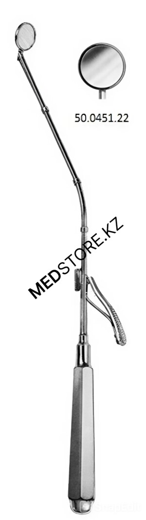 Зеркало стоматологическое с ручкой, 50.0451.22