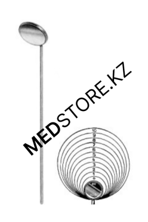 Зеркало гортанное без ручки, 15 мм, 50.0463.15
