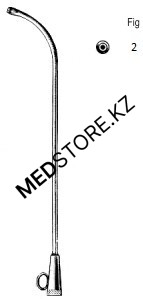 Катетер ушной металлический, №2, 44.0111.02