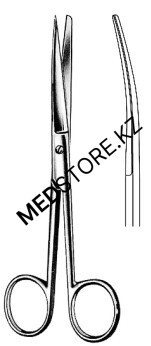 Ножницы с одним острым концом вертикально изогнутые 170 мм 10.0019.17