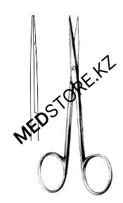 Ножницы остроконечные прямые глазные для снятия швов 110 мм