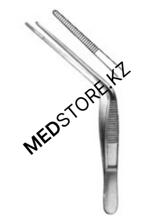 Пинцет ушной, горизонтально-изогнутый, 105х1,5 мм , 44.0288.10